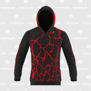 Hombre - Modelo LAVA HOODIE Roja