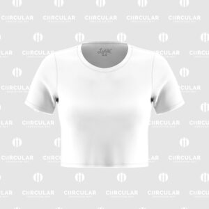 Crop Top Cuello Redondo